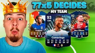 11 x 77+ 5s DECIDES MY TEAM! Greats Of The Game Edition