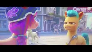 my little pony new generation Hitch and Sunny moment