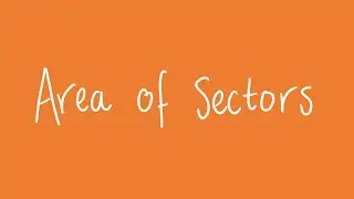 Area of sectors | Unit 3 and 4 VCE Further Maths