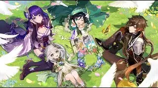 Genshin Impact Проходим новый сюжет на твинке(В ожидание Нахиды)