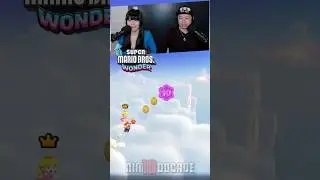 TENSE Jet Run Badge CO-OP Challenge in Super Mario Bros. Wonder #shorts