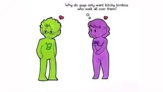 Why do women only like trolling stupid pickle suited