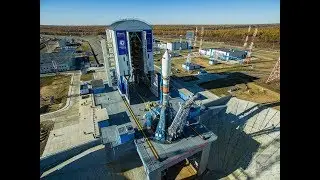 Космодром  Восточный от вешки до старта