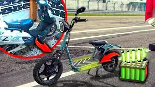 Transforme mi MOTO ELECTRICA ABANDONADA
