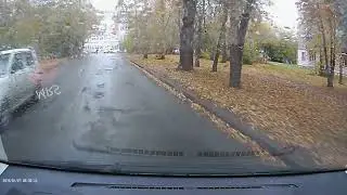 Ушел от удара. )