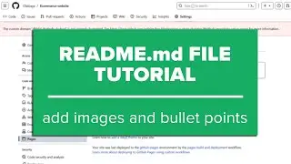 How to Write an Effective README File for your Github Project - Readme File Tutorial