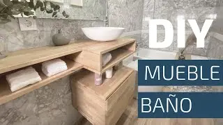 Como hacer un mueble para el baño · SOLO 2 HERAMIENTAS!