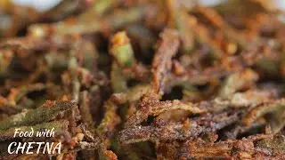 Kurkuri Bhindi - How to make crispy okra - Food with Chetna