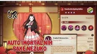 RAGE OF DEMON KING | BLADE OF HASHIRA : REVIEW SKILL DARI NEZUKO UR + SARAN KENDO
