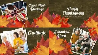 Thanksgiving - After Effects Template