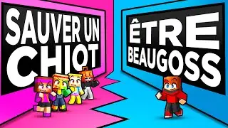 SAUVER un Chiot ou Être un BEAUGOSS sur Minecraft !