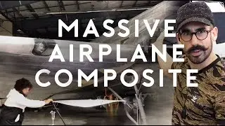 Massive Airplane Composite Photo - Behind the Scenes