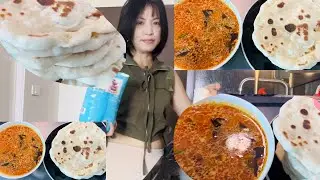 နံပြားလုပ်နည်း Making Naan