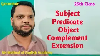 Different Parts of Sentence# Subject