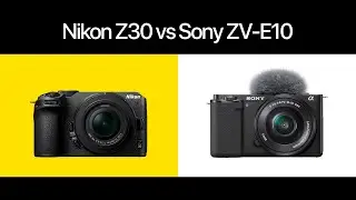 Nikon Z30 VS Sony ZV-E10 | Comparación técnicas