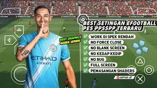 eFootball PES 2026 PPSSPP| Best PES PPSSPP Settings + HD Shaders Tutorial | Smooth Gameplay