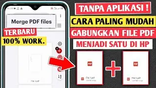HOW TO MERGE PDF FILES INTO ONE ON AN ANDROID PHONE | LATEST