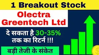 Olectra Greentech Share Latest News | Olectra Share Target | Olectra Share Analysis