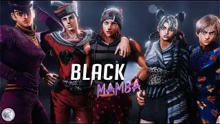 【JOJO MMD】BLACK MAMBA