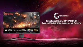 GameGaraj | Koorui 27″ 27E1QA 2K 144Hz Oyuncu Monitörünün İnceleme ve Tanıtımı