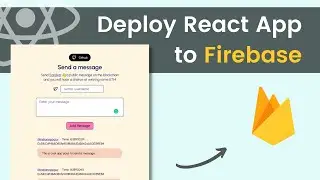 Deploy React App to Firebase Hosting 2022