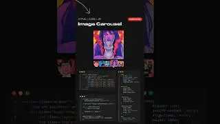HTML / CSS / JS / Image Carousel / #coding #css #html#js