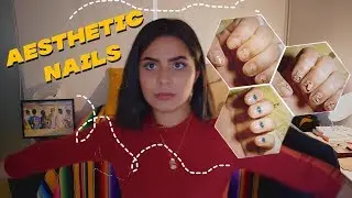 6 DECORACIONES AESTHETIC PARA UÑAS CORTAS *retro inspired*