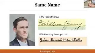 American Immigration | 4 Searching Passenger Lists