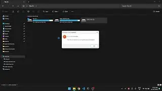 The file or directory is corrupted and unreadable | Location not available | E:\ is not accessible