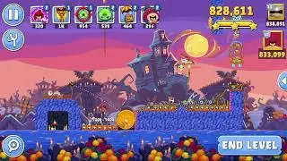 Angry Birds Friends Level 2 Tournament 1468 three stars NO POWER-UP walkthrough 2024-11-02