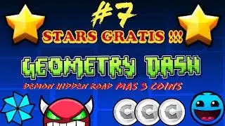 DEMON HIDDEN ROAD +2 SECRET WAYS FREE STARS !!! - HIDDEN ROAD STARS GRATIS #7 /GEOMETRY DASH/ ST15