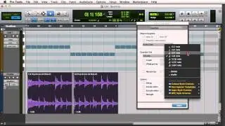 Quantizing Audio and MIDI in Pro Tools