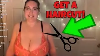 Giving money to Streamers to get their haircut #3