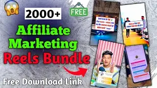 Affiliate Marketing Reel Bundle / Copyright Free Affiliate Marketing Reel Bundle / Digital Rakesh