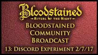 BCB 13 Discord Experiment