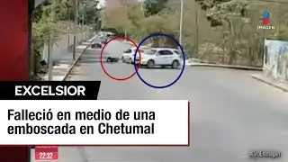 Ejecutan a mando policial en Chetumal; fue emboscado por sicarios