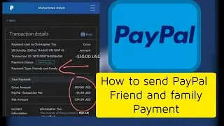 How to send money as Friend and family in PayPal 2022