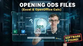 Opening ODS Files: Excel & OpenOffice Calc