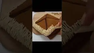 🌾Как сделать соломенную крышу для домика   (текст в комментариях)