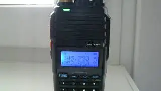 Zastone ZT-501 на приеме satcom .
