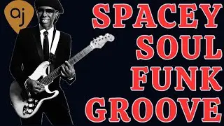 Spacey SOUL FUNK Jam | Guitar Backing Track (C Minor / 87 BPM)