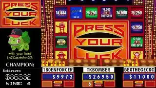 Studio LoZ Press Your Luck Expert Edition 2019 Version (Pilot Episode #2)