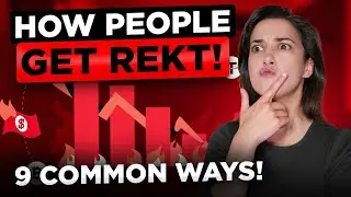 How Crypto Investors Get REKT! 💥 9 Common Ways People Lose Money 💰 (& How to Avoid Them ✅) 