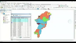 How to merge polygons using attribute table in ArcGIS