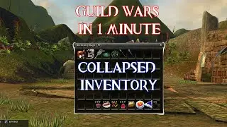 Guild Wars in 1 minute - Collapsed Inventory #Shorts