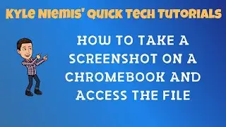 How to take a screenshot on a Chromebook and access the file