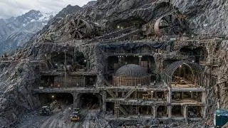 How Are Bunkers Built Inside Mountains?