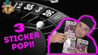 THE CHESHIRE CAT 3 STICKER FUNKO POP CHASE ROULETTE (9 CHANCES)