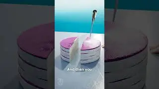 Scientific Way to Cut a Cake - You're Doing It Wrong!  🧁 🍰  