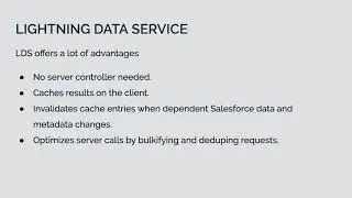Working With Salesforce Data  | LWC Development Course Preview